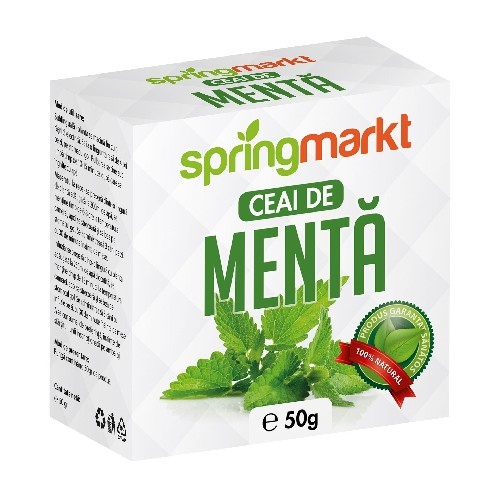 Ceai frunze de menta, 50 g, Springmarkt