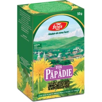 Ceai papadie, 50g, Fares