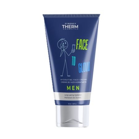 Crema de față hidratantă Face to Glow, 50 ml, Synergy Therm