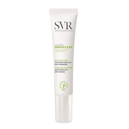 Gel activ anti-imperfectiuni Cicapeel Sebiaclear, 15 ml, SVR