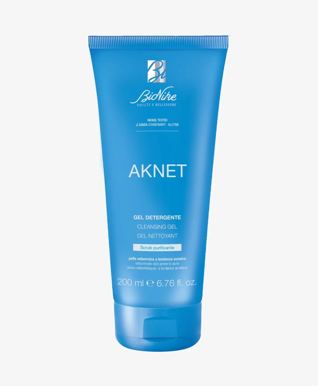 Gel de curatare pentru pielea seboreica cu tendinta acneica Aknet, 200 ml, BioNike