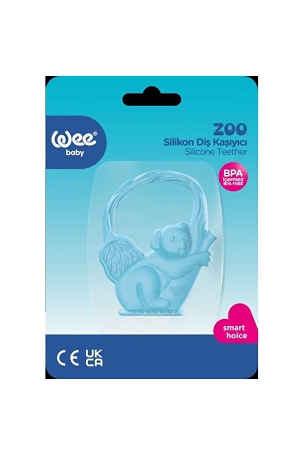 Inel gingival din silicon Zoo, cod 389, Wee Baby