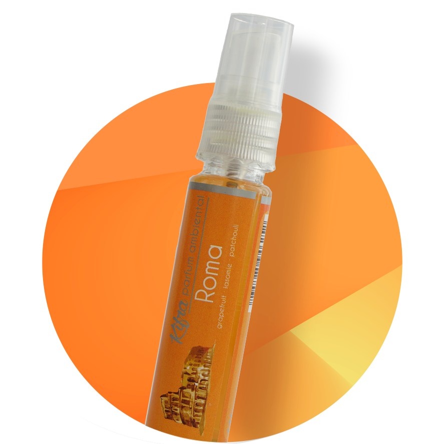 Mini parfum de cameră Roma, 25 ml, Kifra
