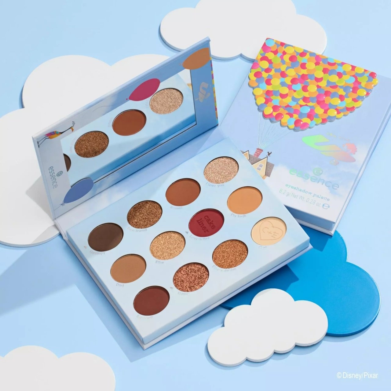 Paleta de farduri pentru pleoape, Disney Pixar Up, Adventure's ahead 01, Essence