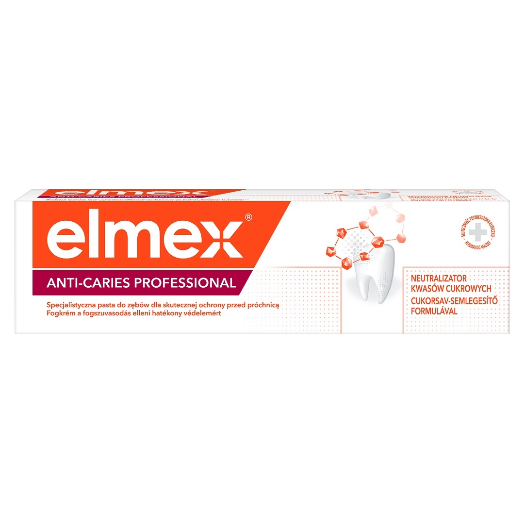 Pasta de dinti Anti-Caries Professional 75 ml, Elmex