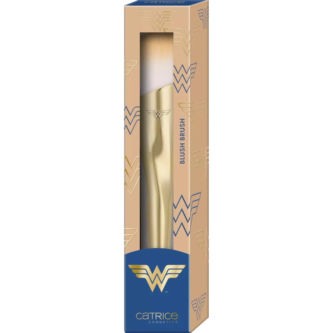 Pensula pentru fard de obraz Wonder Woman, 1 bucata, Catrice