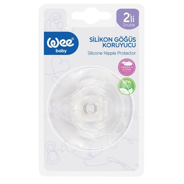 Protectie pentru san din silicon, cod 900, 2 bucati, Wee Baby