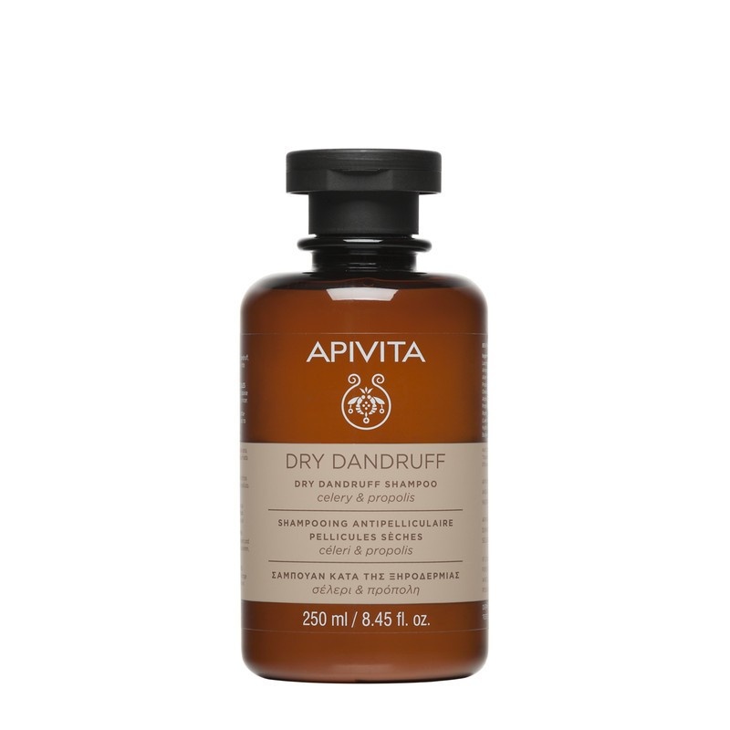 Sampon impotriva matretii uscate, 250 ml, Apivita