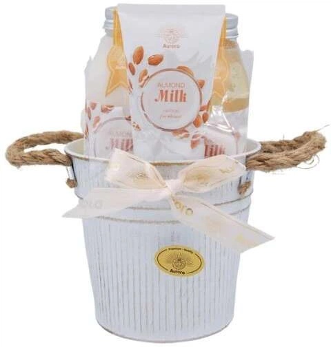 Set cosmetice cu lapte de migdale 4 produse, Aurora