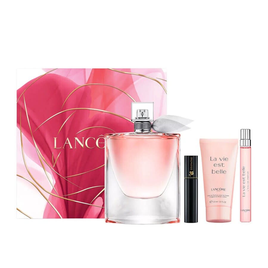 Set La Vie Est Belle Apa de parfum 100 ml si 10 ml + Loțiune de corp 50 ml + Mascara 2 ml, Lancome