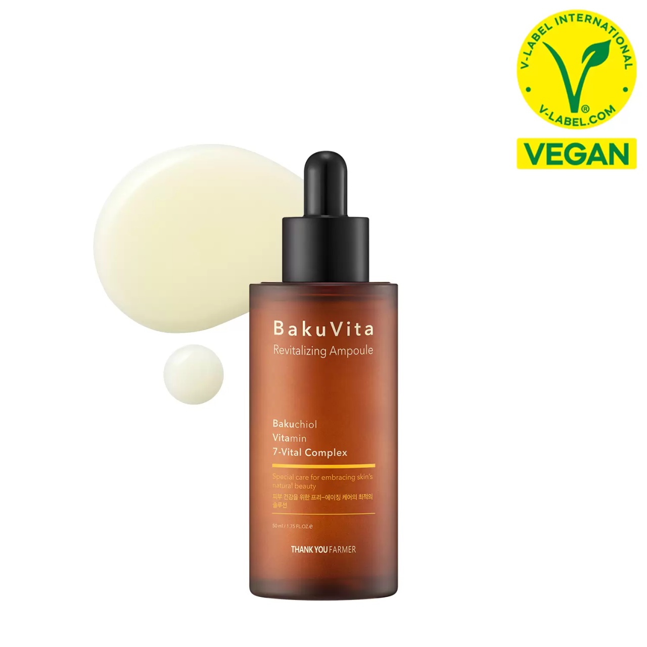 Ampoule Revitalizing BakuVita, 50 ml, Thank You Farmer
