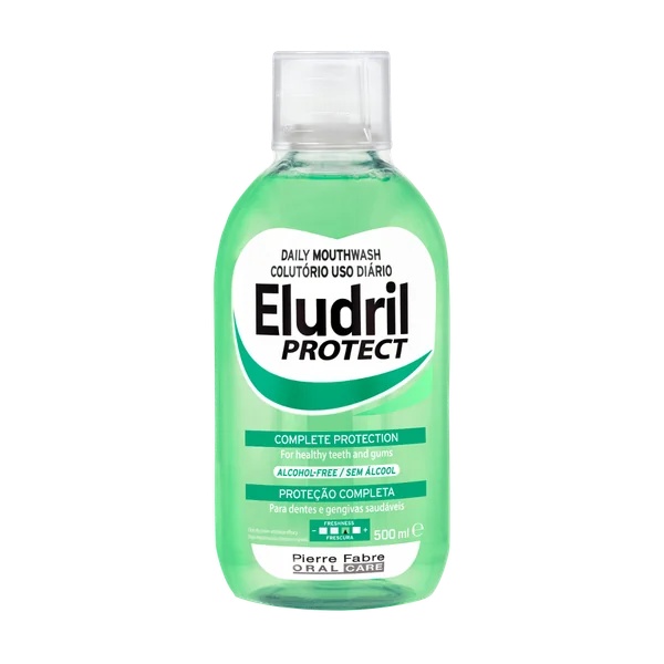 Apa de gura anti-placa Protect, 500 ml, Eludril