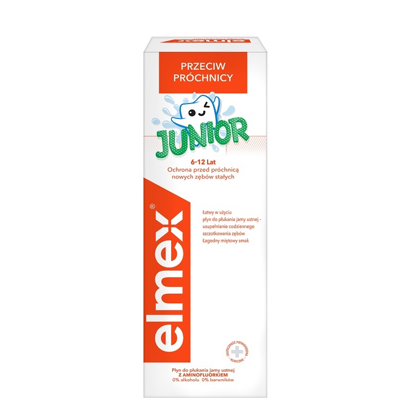 Apa de gura Junior 6-12 ani 400 ml, Elmex