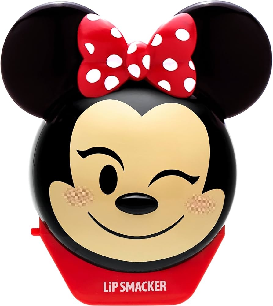 Balsamul de buze Disney Emoji Minnie Strawberry, 7,4 g, Lip Smacker
