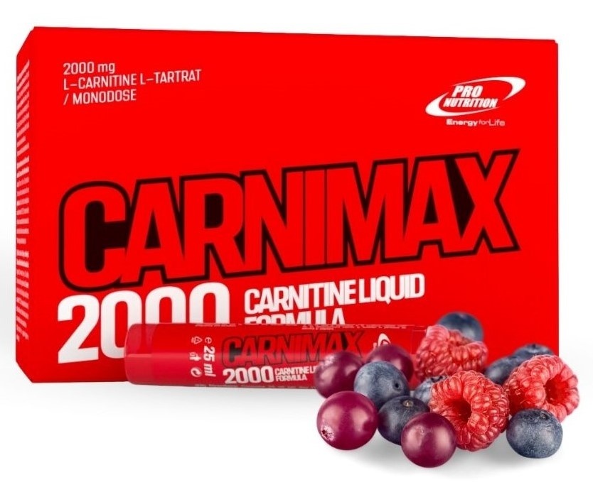 Carnimax 2000 Wild Berries, 20x25ml, Pro Nutrition