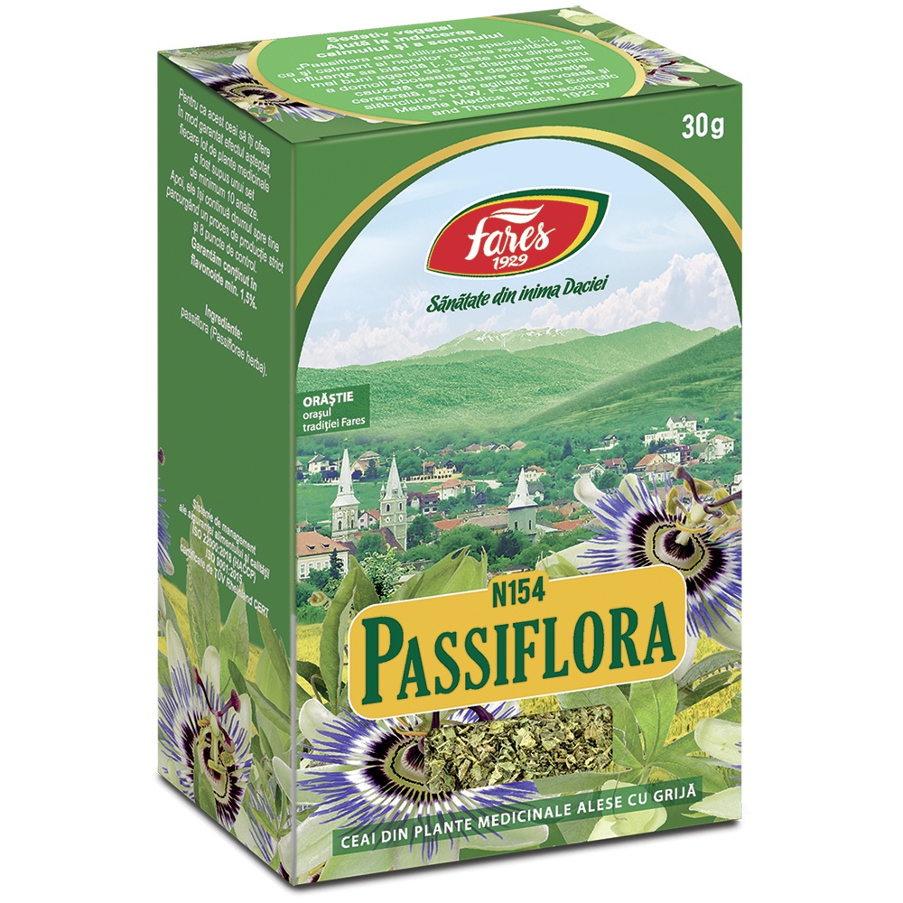 Ceai Passiflora, N154, 30g, Fares