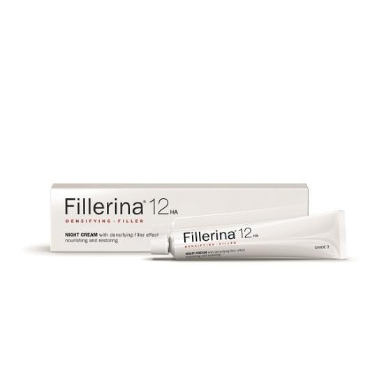 Crema de noapte cu efect de umplere Fillerina 12HA Densifying GRAD 3, 50ml, Labo