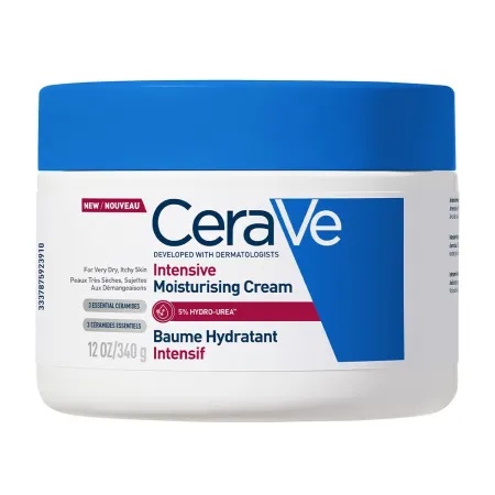 Cremă intens hidratantă pentru pielea foarte uscată, cu senzație de mâncărime, 340 g, CeraVe
