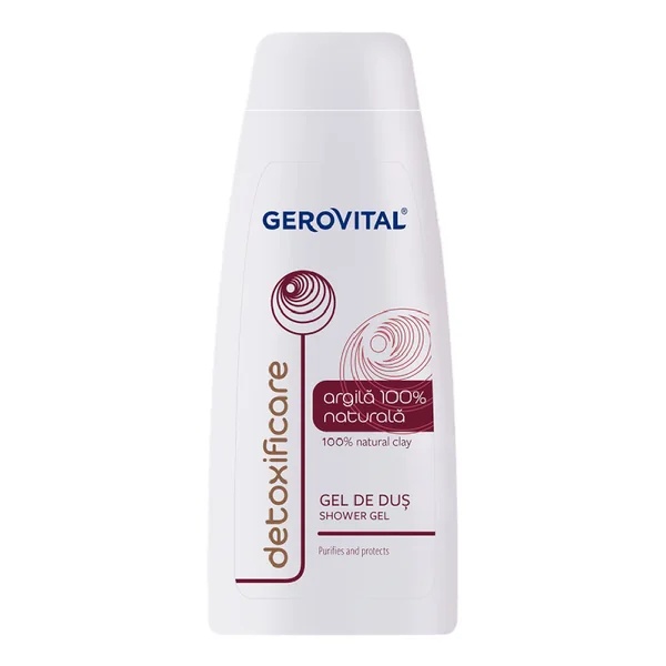 Gel de dus cu argila, 400ml, Gerovital