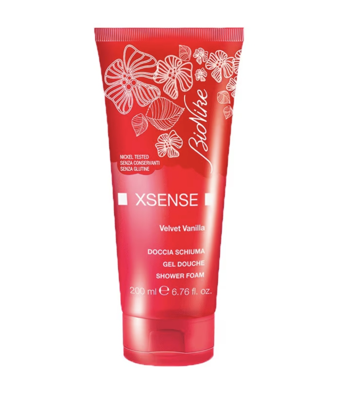 Gel de dus Velvet Vanilla Xsense, 200ml, Bionike