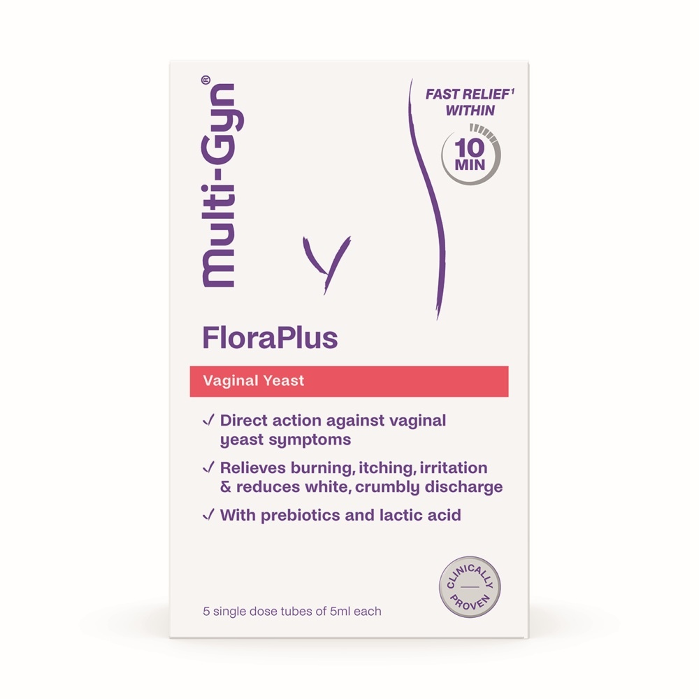 Gel pentru echilibru intim Flora Plus Multi-Gyn, 5 ml x 5 monodoze, Bioclin