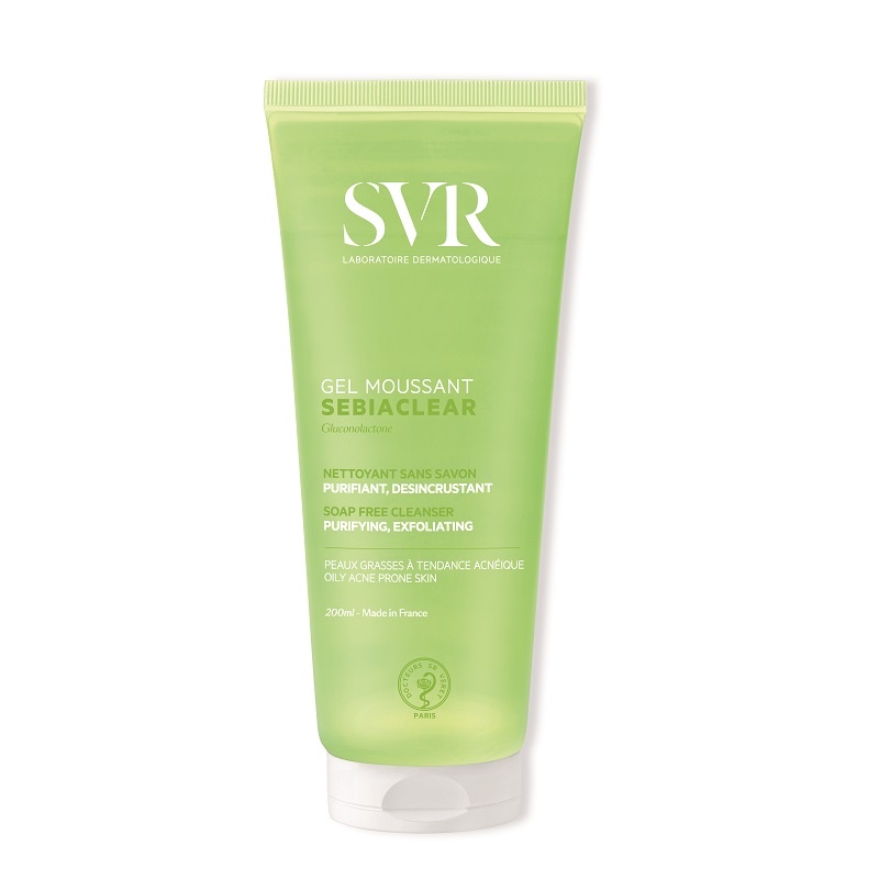 Gel spumant de curatare Sebiaclear, 200ml, SVR