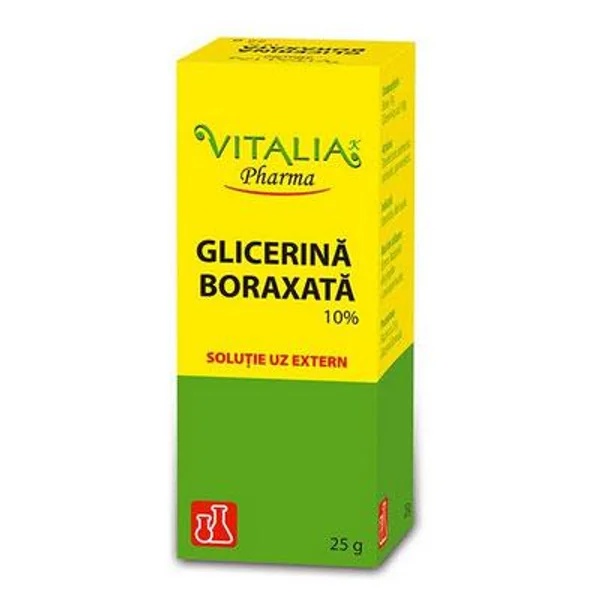 Glicerina boraxata, 25g, Vitalia
