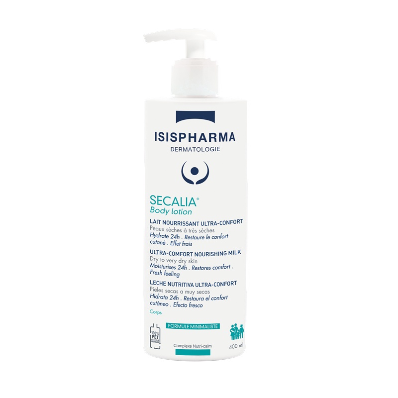 Lotiune de corp pentru piele uscata si foarte uscata Secalia, 400ml, Isis