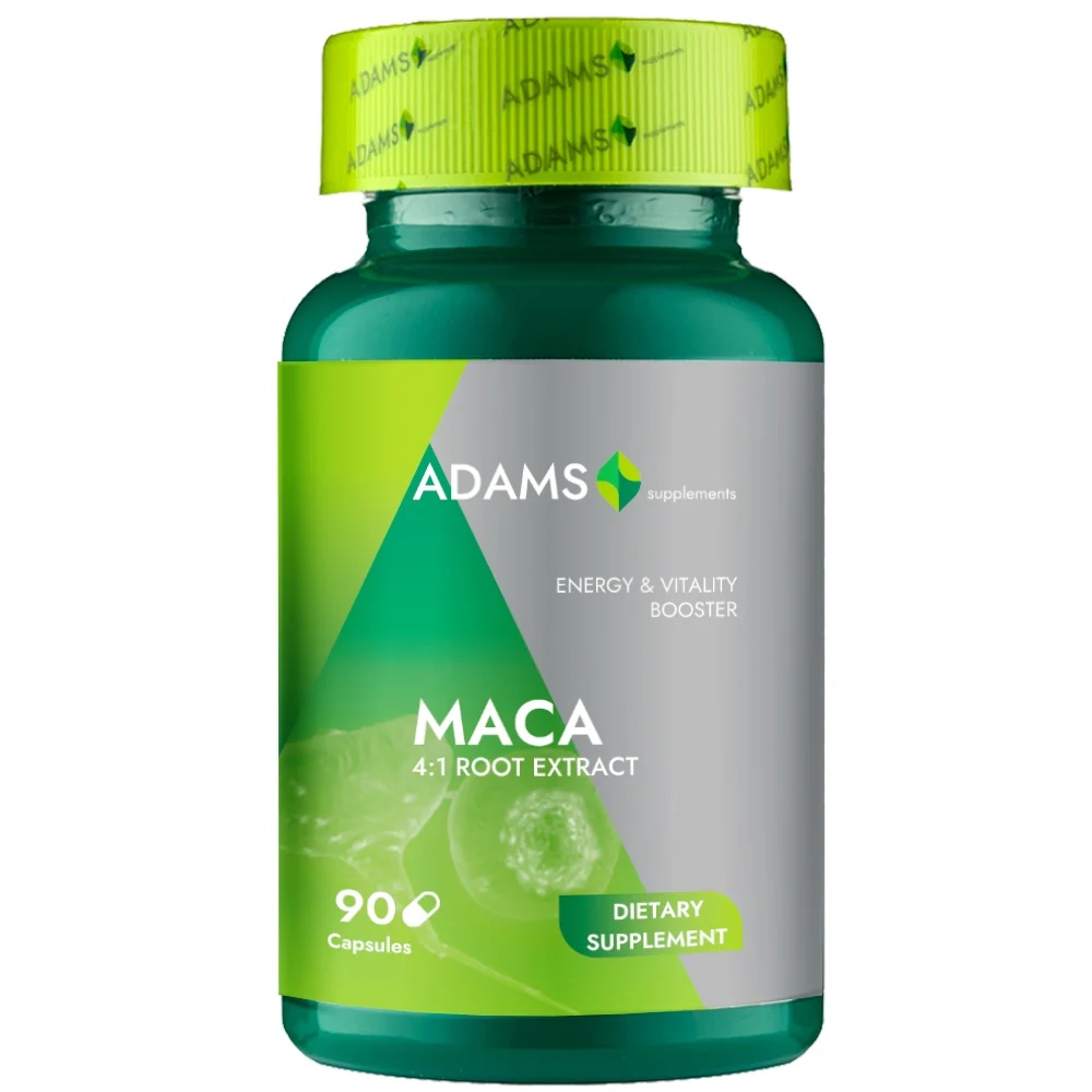Maca 500mg, 90 capsule, Adams