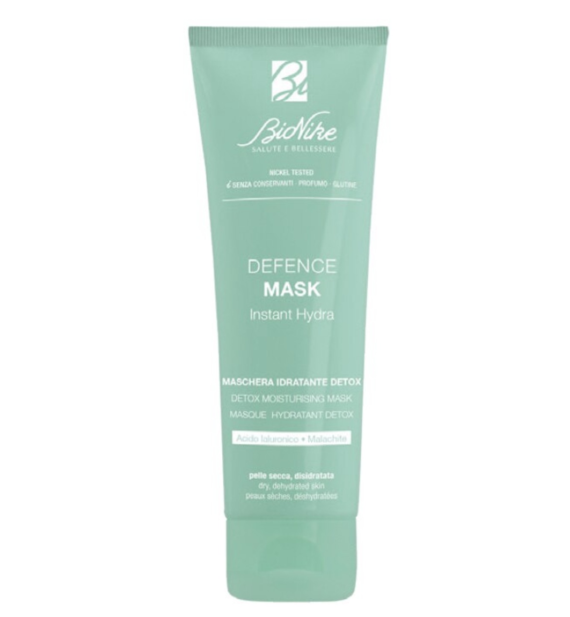 Masca hidratanta detoxifianta Defence Mask pentru piele uscata sau deshidratata, 75 ml, BioNike
