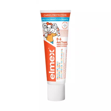 Pasta de dinti copii 0-6 ani 50 ml, Elmex