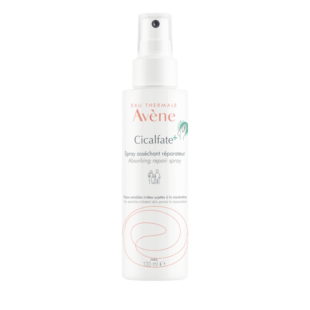 Spray reparator absorbant Cicalfate, 100ml, Avene