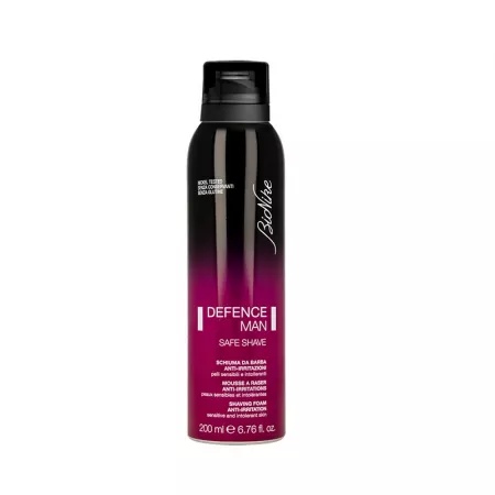 Spuma de barbierit anti-iritatii Man Safe Shave Defence, 200 ml, BioNike