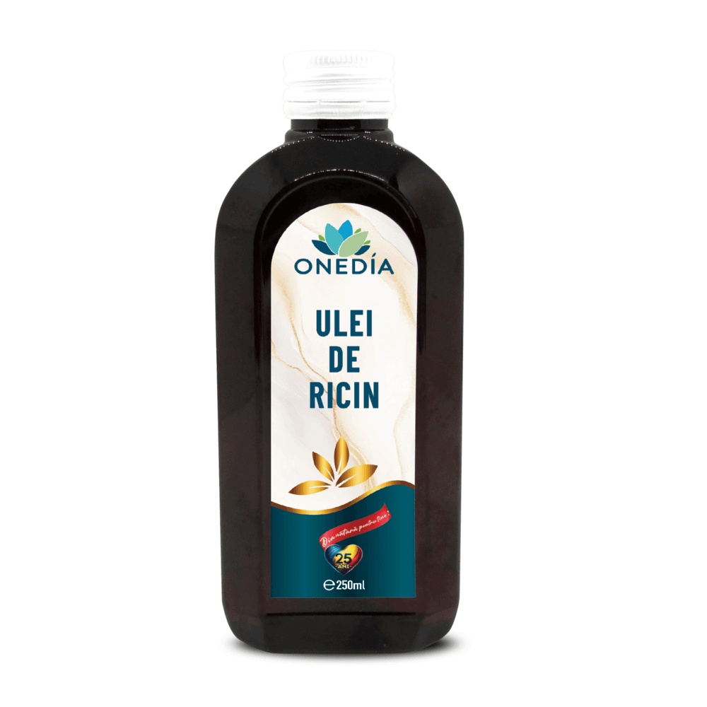 Ulei de Ricin 100%, 250 ml, Onedia