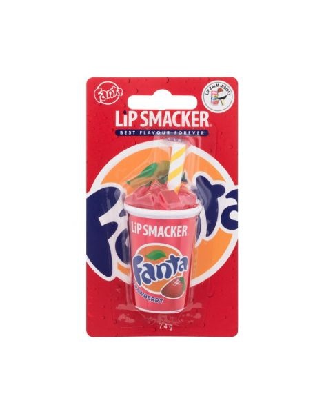 Balsam de buze Coke Cup Fanta Strawberry, 7,4 g, Lip Smacker
