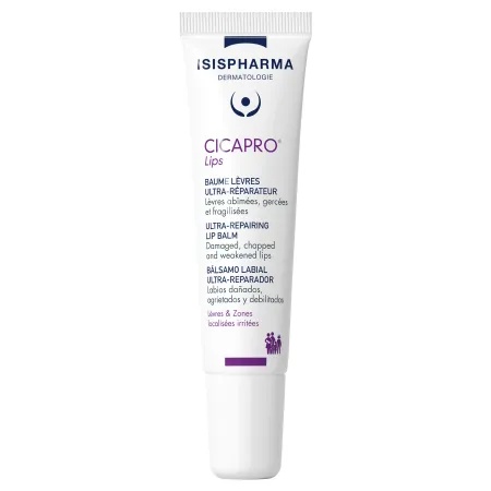 Balsam reparator intensiv pentru buze Cicapro, 15 ml, Isispharma