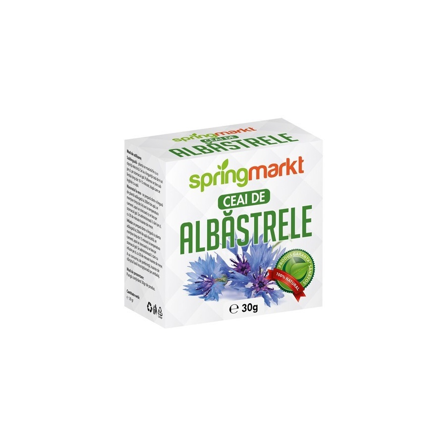 Ceai de Albastrele Flori 30 g, Springmarkt