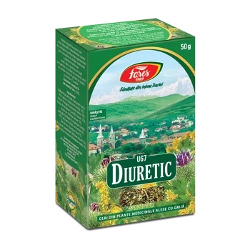 Ceai Diuretic U67, 50 g, Fares