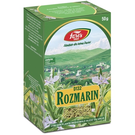 Ceai frunze rozmarin, 50g, Fares