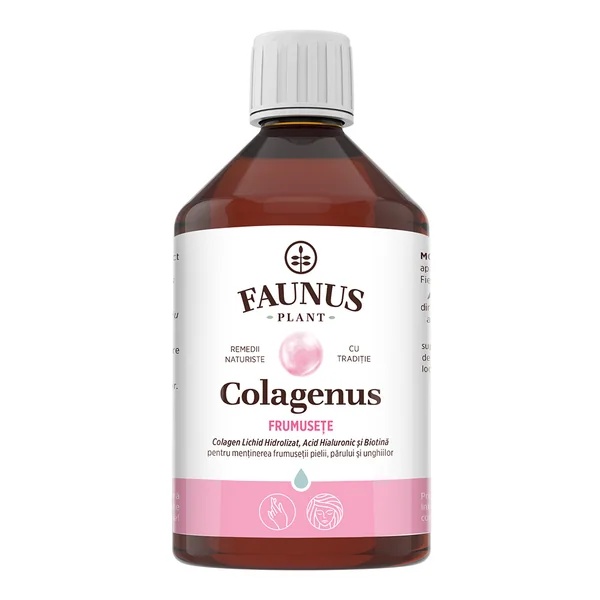 Colagen lichid pentru piele și păr Colagenus Frumusețe, 500 ml, Faunus Plant