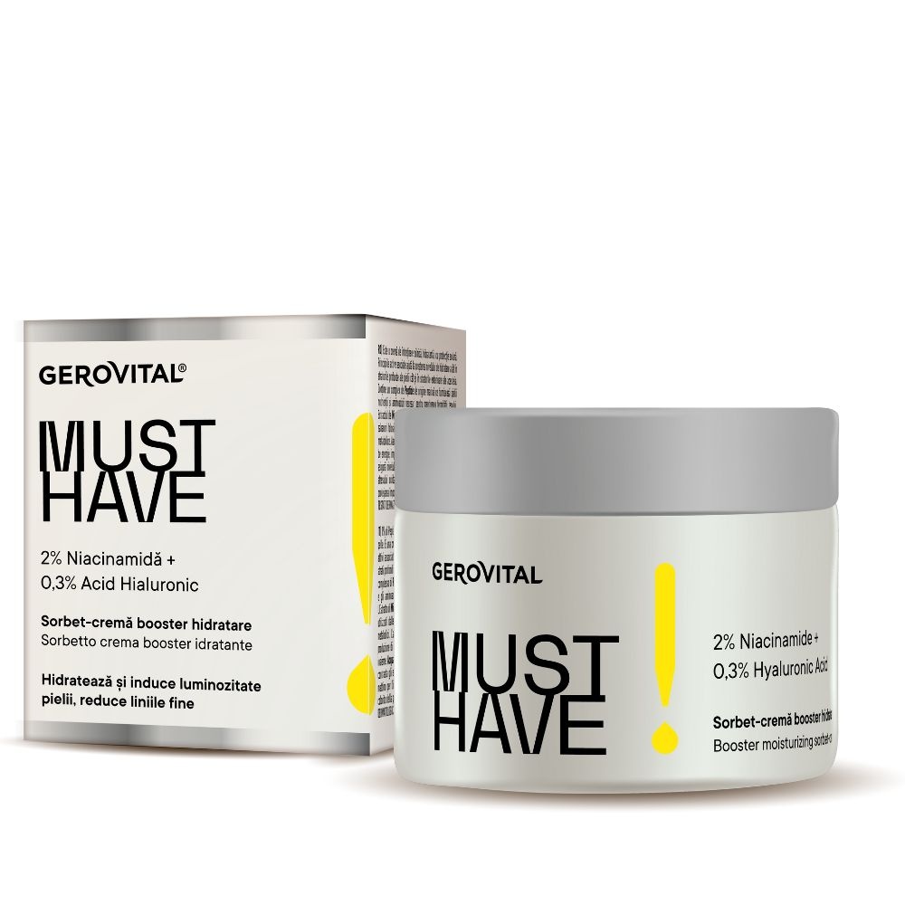 Crema booster hidratanta Must Have Sorbet, 50ml, 723, Gerovital
