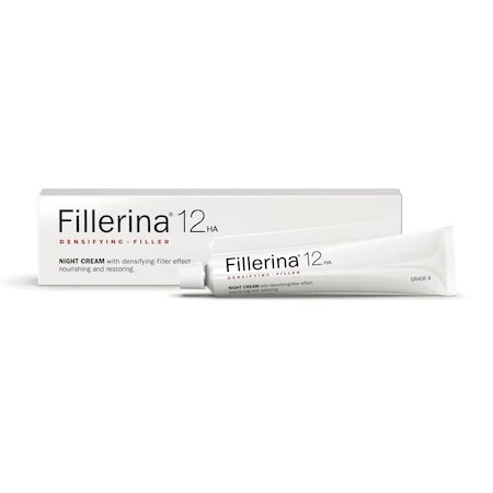 Crema de noapte cu efect de umplere Fillerina 12HA Densifying grad 4, 50 ml, Labo