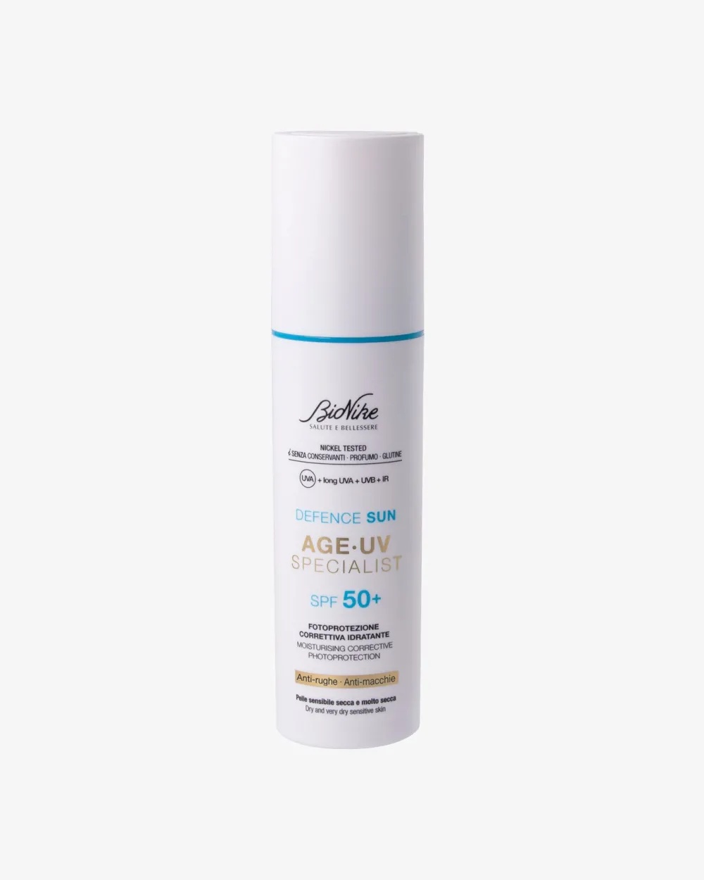 Crema hidratanta anti-aging si corectiva SPF 50+ Defence Sun Age UV Specialist, 50 ml, Bionike