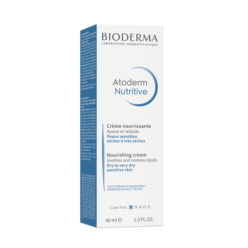 Crema ten uscat si foarte uscat Atoderm Nutritive, 40 ml, Bioderma
