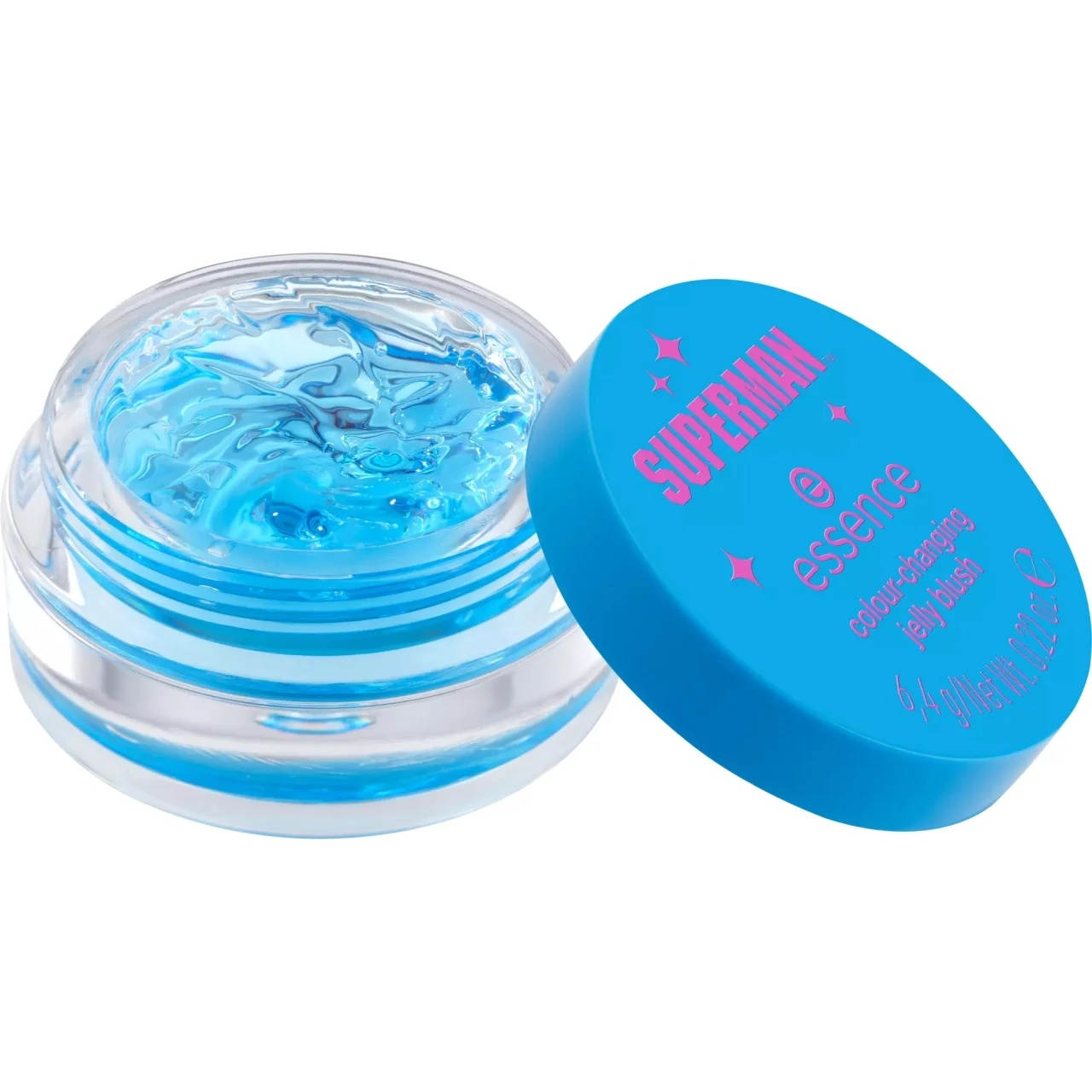 Fard de obraz cu jeleu care isi schimba culoarea Superman, 6,4g, Essence