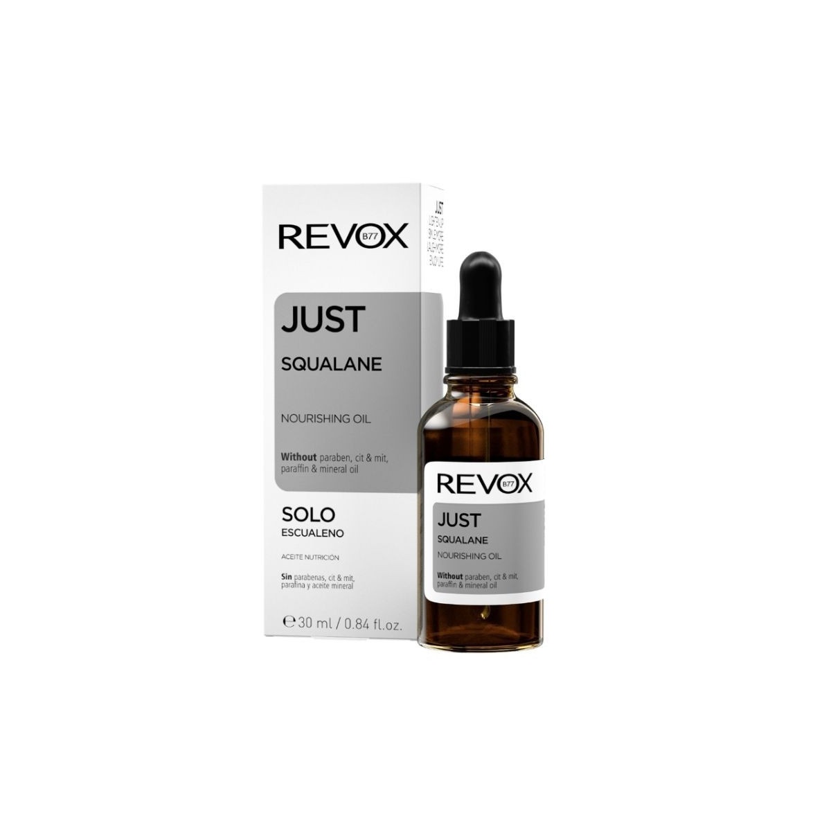 Just Squalane nourishing oil, 30ml, REVOX