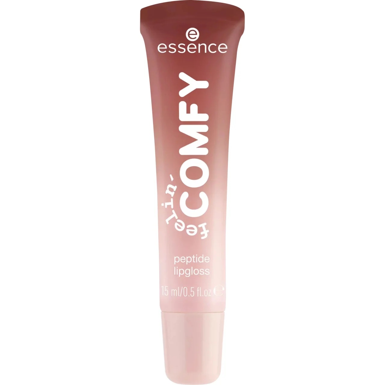Lipgloss cu peptide Feelin’ Comfy, 02 Cinnamon Cuddles, 10 ml, Essence