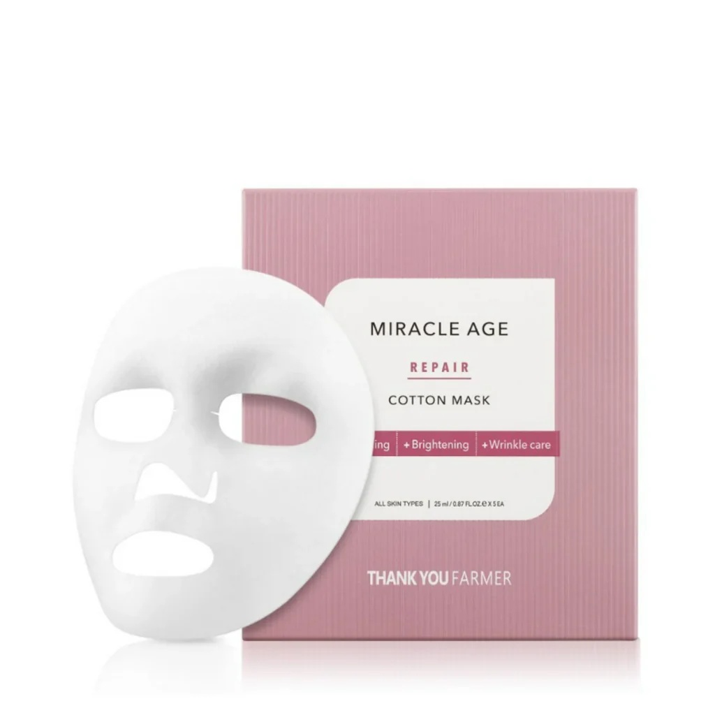 Masca servetel din bumbac Miracle Age, 25ml, Thank You Farmer