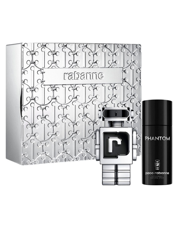 Phantom Set Cadou – Eau de Toilette 100 ml + Deodorant Spray 150 ml, Paco Rabanne