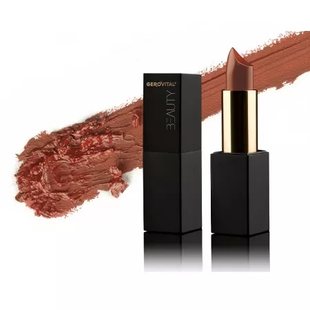 Ruj cremos cu acid hialuronic, 4 ml, 28 Intense Nude, Gerovital Beauty